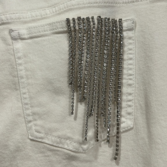 Joe’s Jeans x Stephanie Gottleib Crystal Fringe Denim - Picture 5 of 7